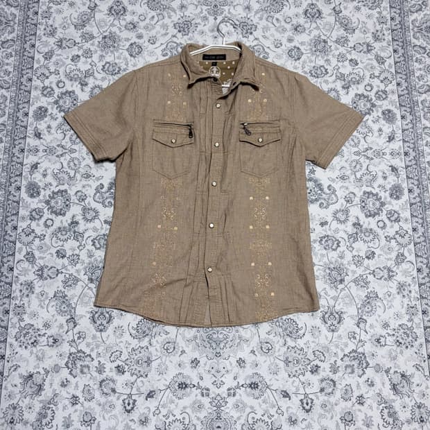 IN THE ATTIC tribal embroidered shirts
