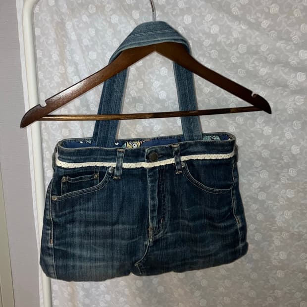 💌 Japanese vintage handmade bag.