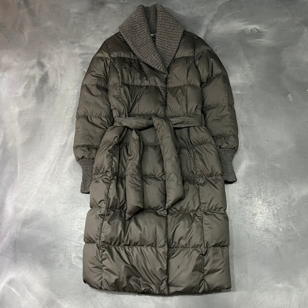  폴로랄프로렌 니트 카라 롱 패딩 y15452