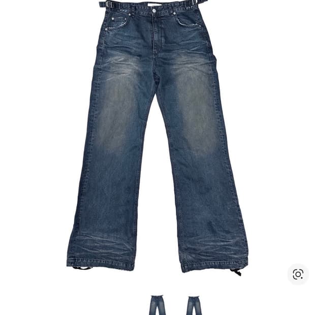 [1]논노드 젠 더티 오일 워시드 데님