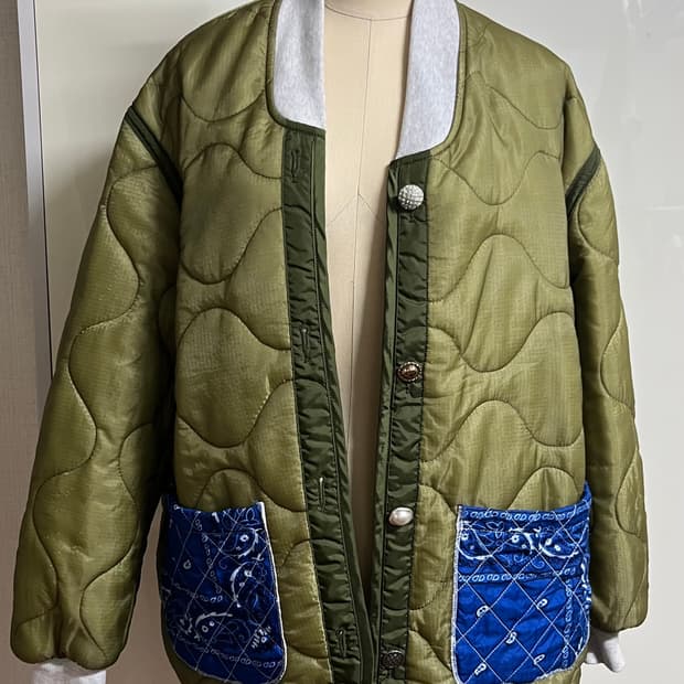 마더스파더 퀄팅 자켓 깔깔이