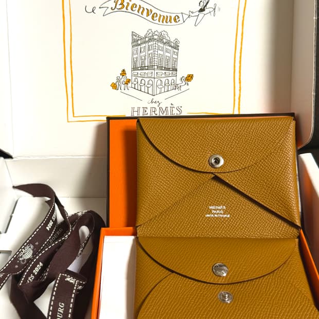 에르메스 칼비듀오 지갑