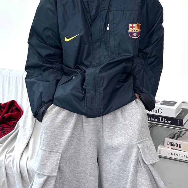 나이키 07-08 바르셀로나 바람막이 L