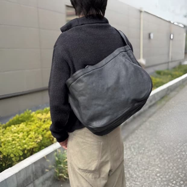 25aw LOT.004 Newsboy Bag (Horse leather)