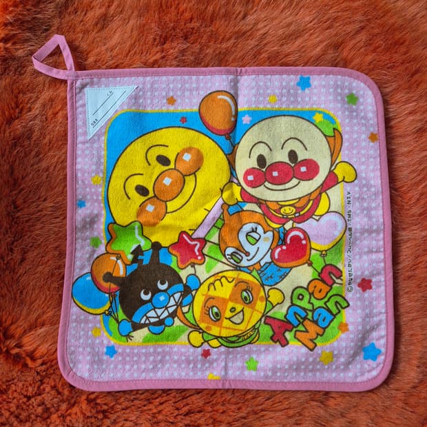 Anpanman 호빵맨 고리수건 새상품