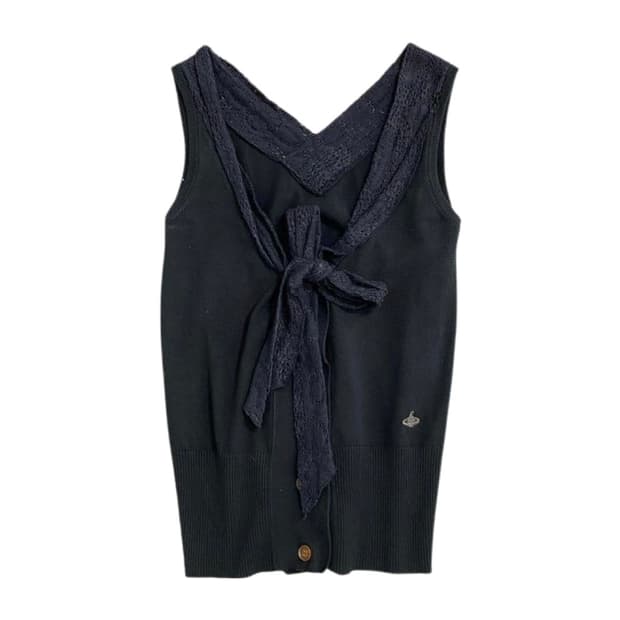 비비안웨스트우드 가디건 슬리브