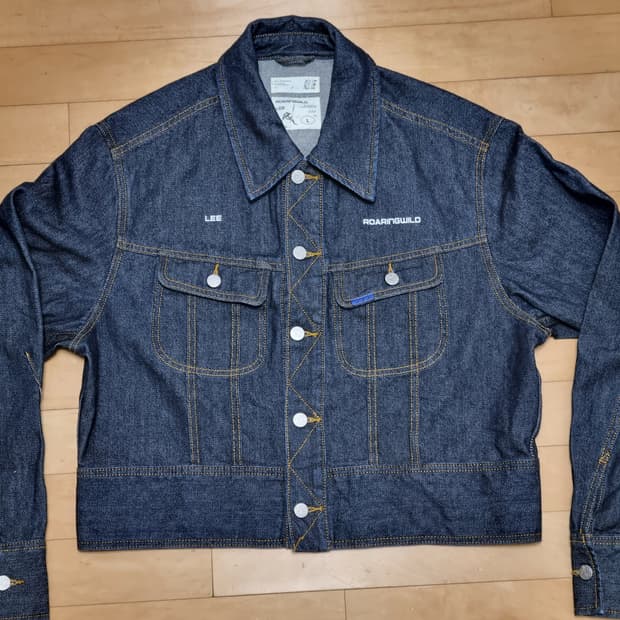 Lee x ROARINGWILD 콜라보 청자켓