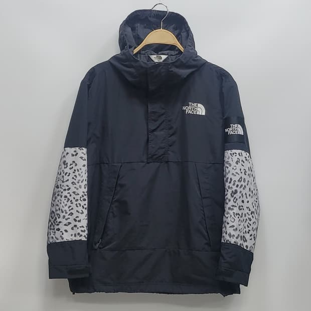 THE NORTH FACE 노스페이스 레오파드 배색 후드 아노락 / S