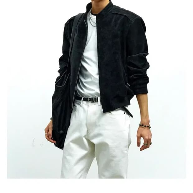 알렌느 25ss 벨루어 자켓 1사이즈