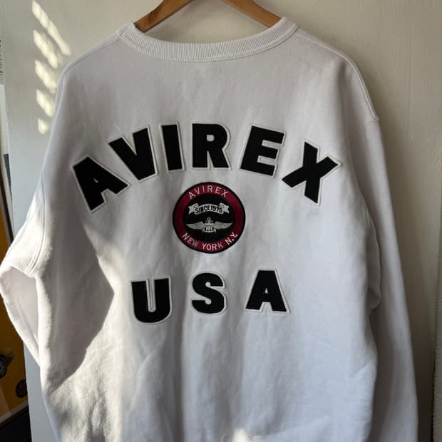 AVIREX USA Logo Sweatshirt (XL)