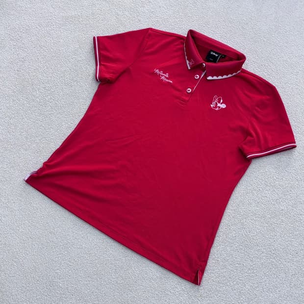 105 디즈니 여성 반팔 카라 티셔츠 0401E