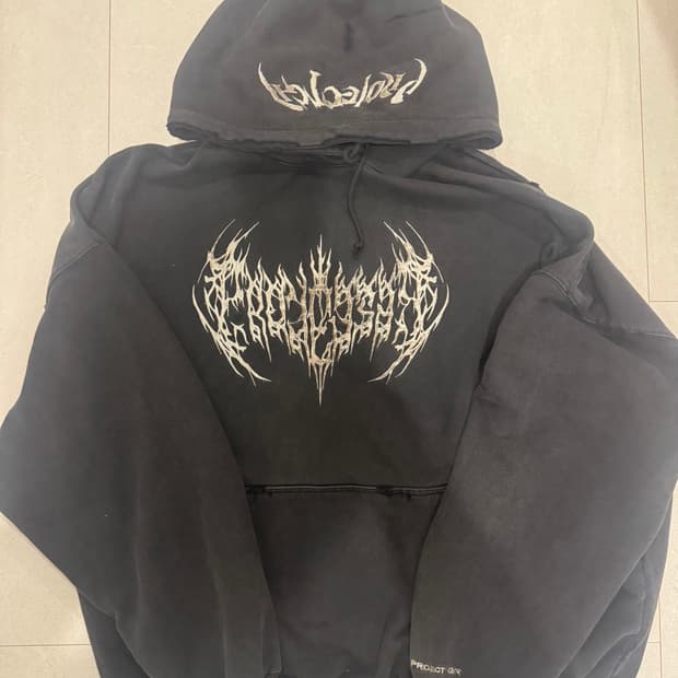 프로젝트 gr 메탈릭 로고 후드 2