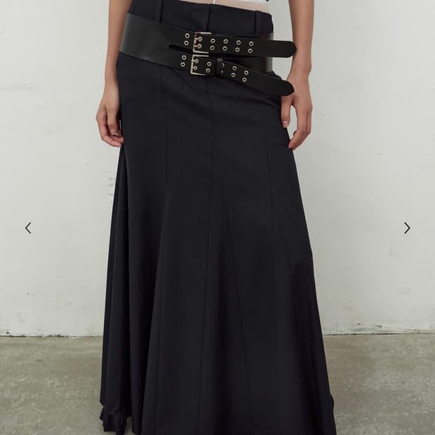 엘씨디씨 lcdc STRIPED LONG SKIRT