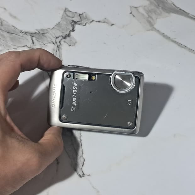 올림푸스 뮤 770 SW 빈티지 카메라