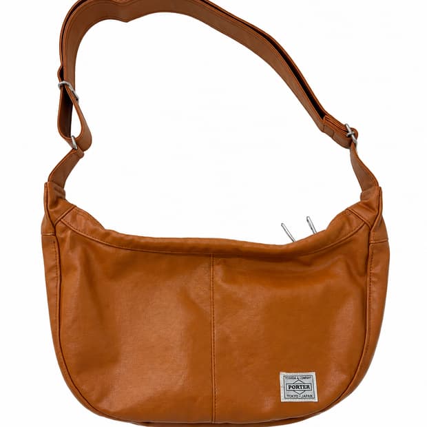 PORTER FREE STYLE Shoulder Bag (Camel)