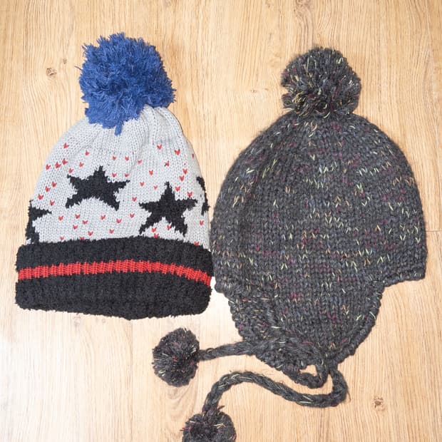 빈티지 퐁퐁이 비니