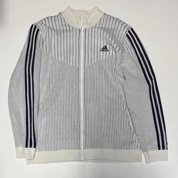 아디다스 이쁜 니트 집업 자켓 XL