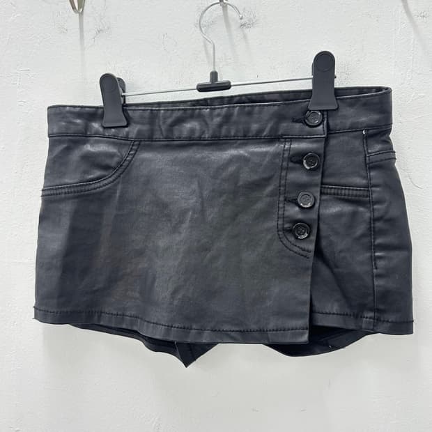 빈티지 랩 스커트숏츠 마이크로 팬츠