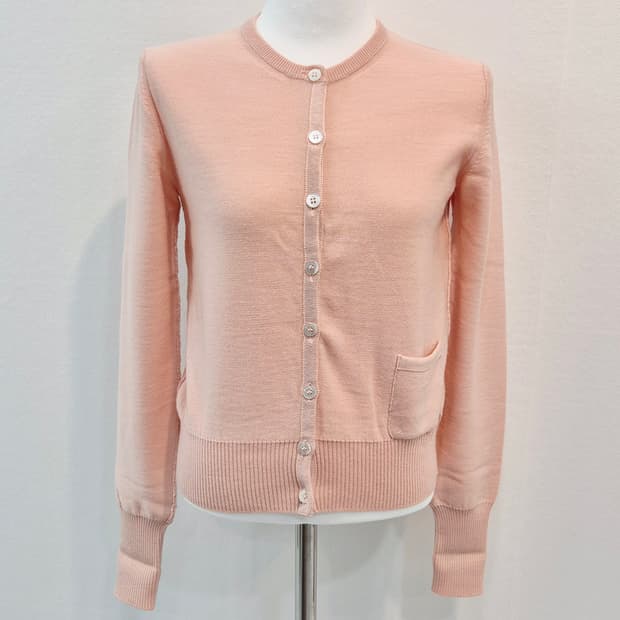 Salvatore Ferragamo 버진 울 니트 가디건 XS