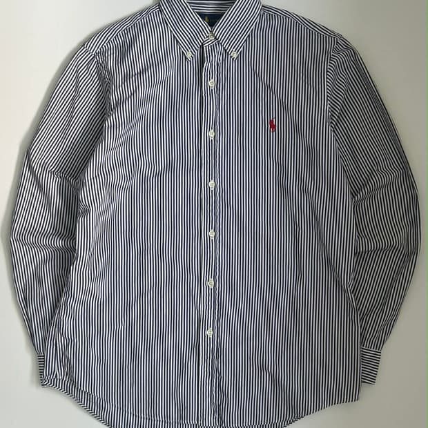 [M] 폴로 랄프로렌 스트라이프 클래식핏 셔츠