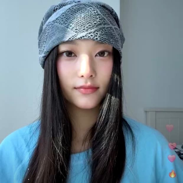 샵페어리 반다나 비니 두건(해린 착용)