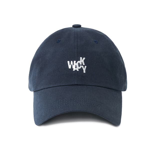WACKY 웨키 베이직 볼캡 (네이비)