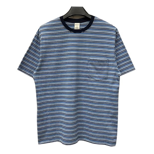 Khakis 카키스 23SS 보더 숏슬리브 스트라이프 반팔티 2사이즈