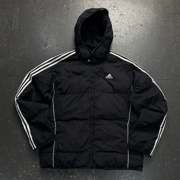 105 아디다스 삼선 패딩