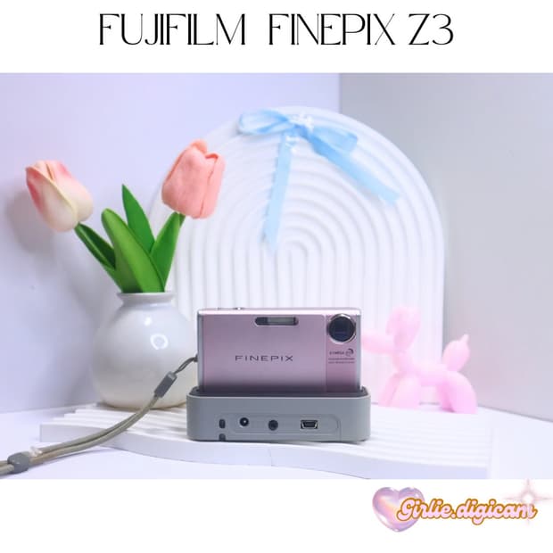 💗핑크디카+충전도크구성💗 후지필름 파인픽스 Z3  finepix