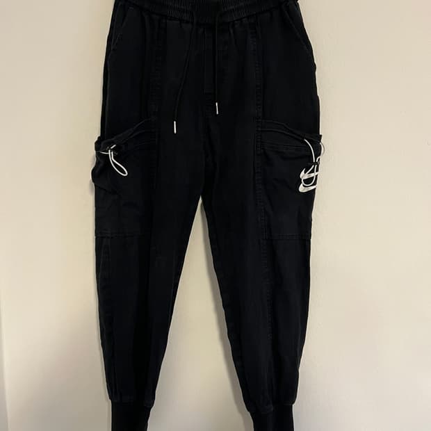 나이키 90s 블랙 카고 조거 팬츠 XL