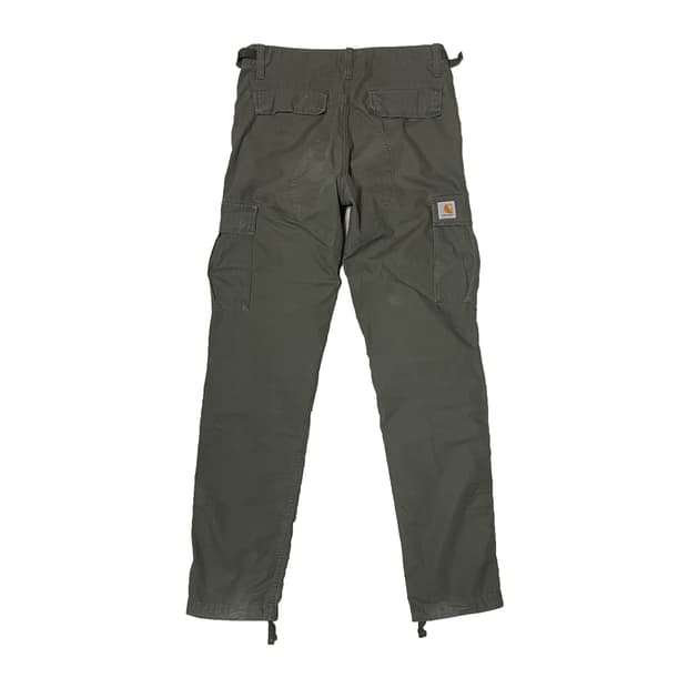 칼하트 WIP 카키 카고 팬츠