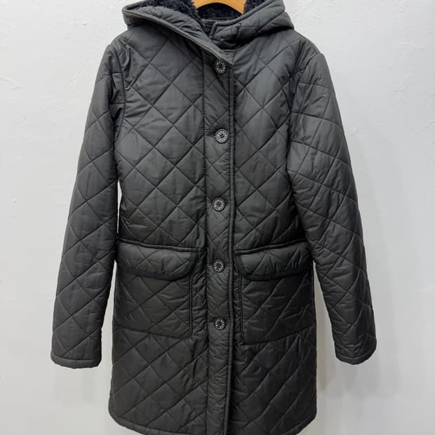 정품) 맥킨토시 블랙 퀼팅 패딩 55