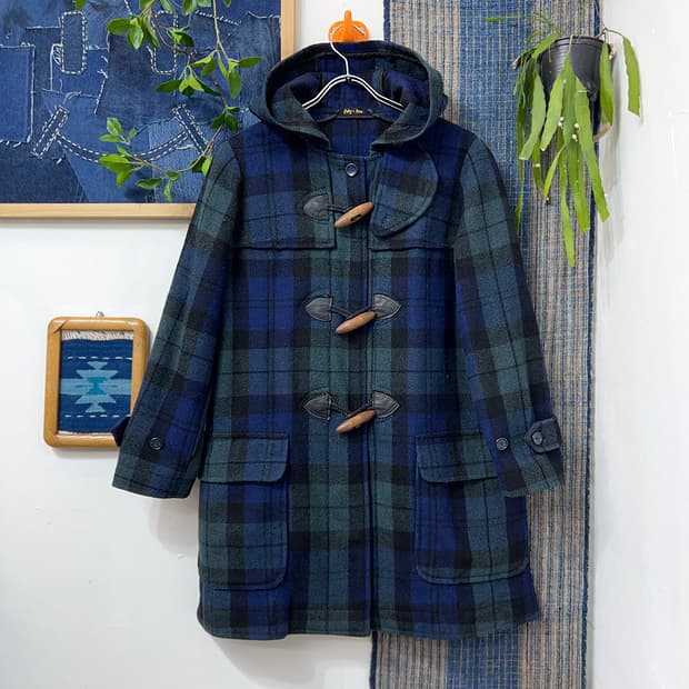 👧🏻JUDYAN ANN   Black Watch Duffle 