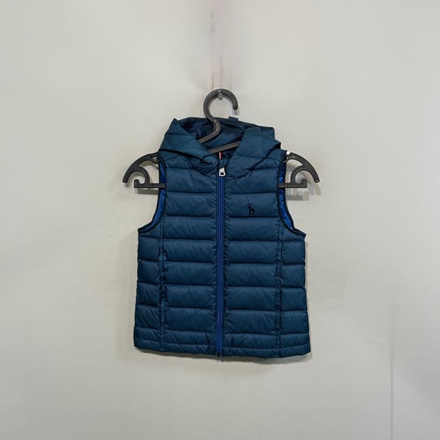 헤지스 키즈 오리털 패딩조끼 110