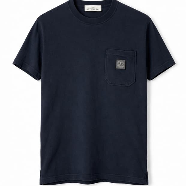 스톤아일랜드 로고 티셔츠 큐알