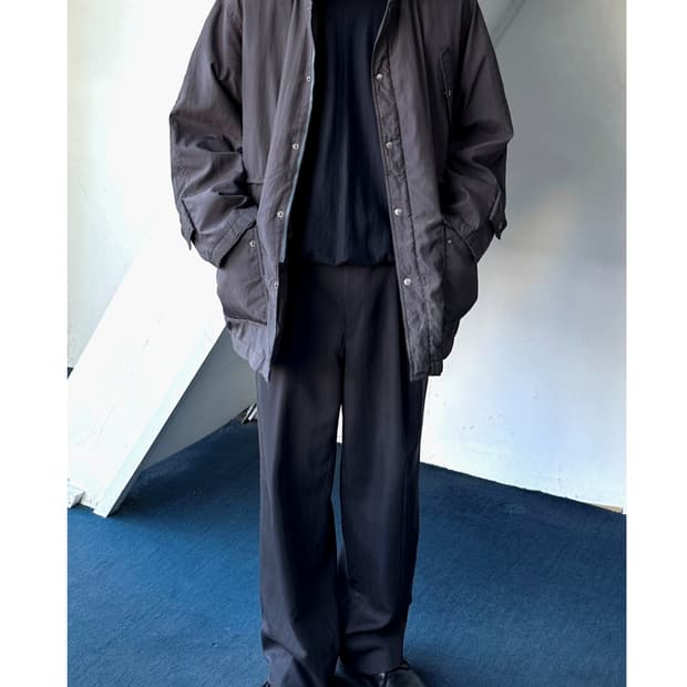 High count poly padded mil parka