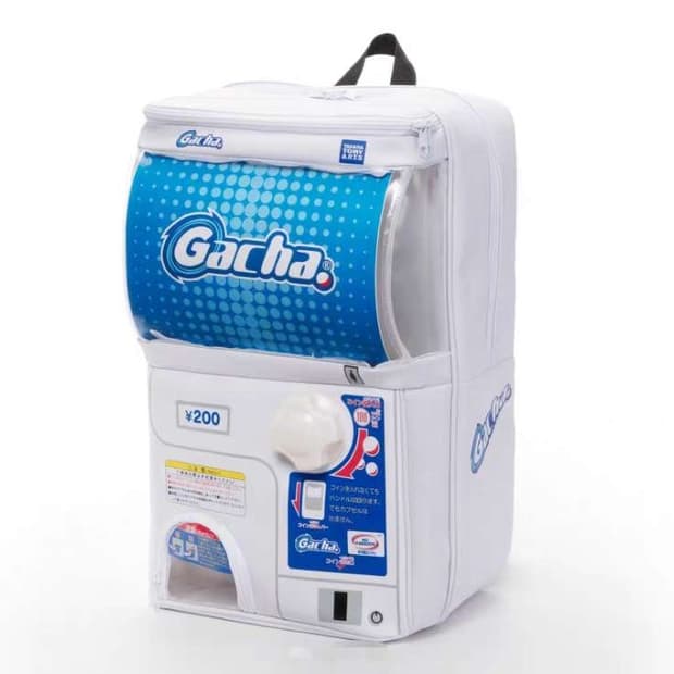 쇼이가챠 가챠머신 백팩 서브컬쳐 하라주쿠 가방