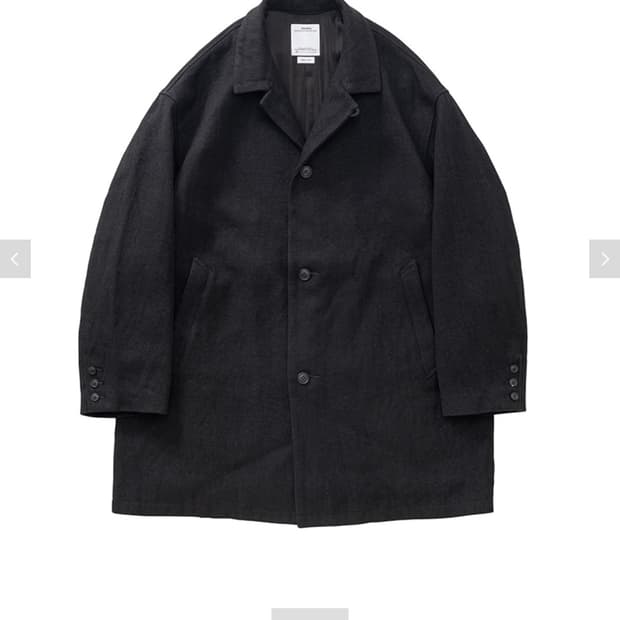 26ss mies coat black