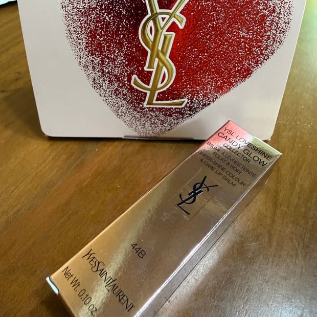 발렌타인 한정판 입생로랑 캔디 글로우 립밤 스파클링 러브 컬