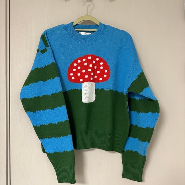 버섯 니트