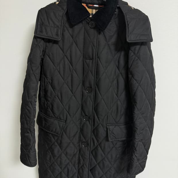 버버리 퀼팅 자켓