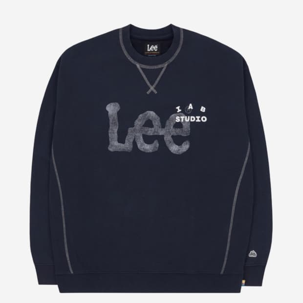[L]아이앱x리 피그먼트 스웨트셔츠 맨투맨