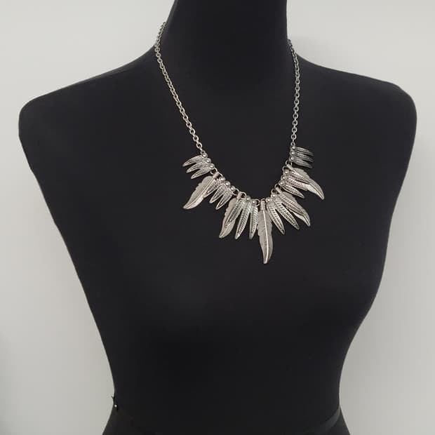 feather necklace