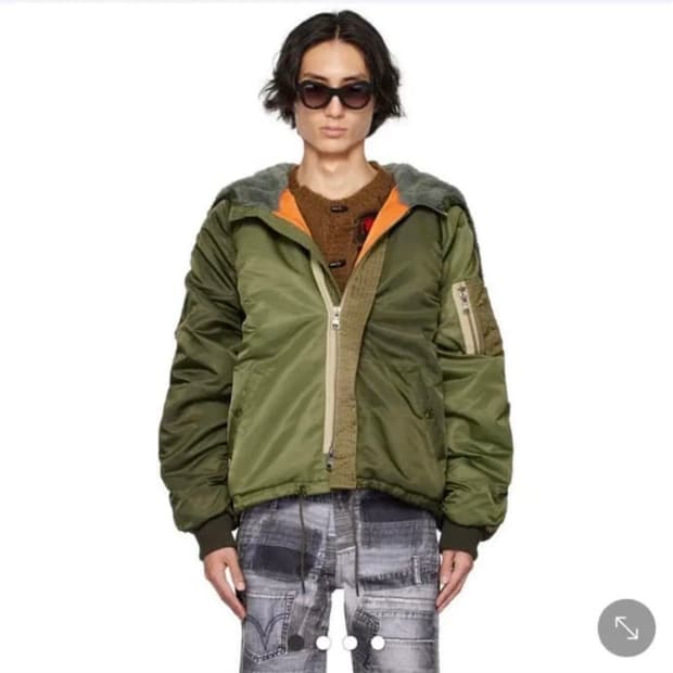 앤더슨벨 N2B 봄버 자켓 (새상품급)