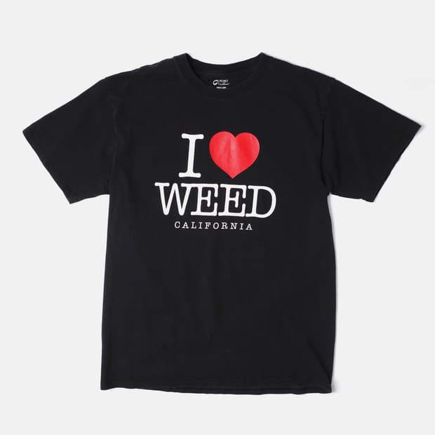 2010's I Love Weed T-shirt