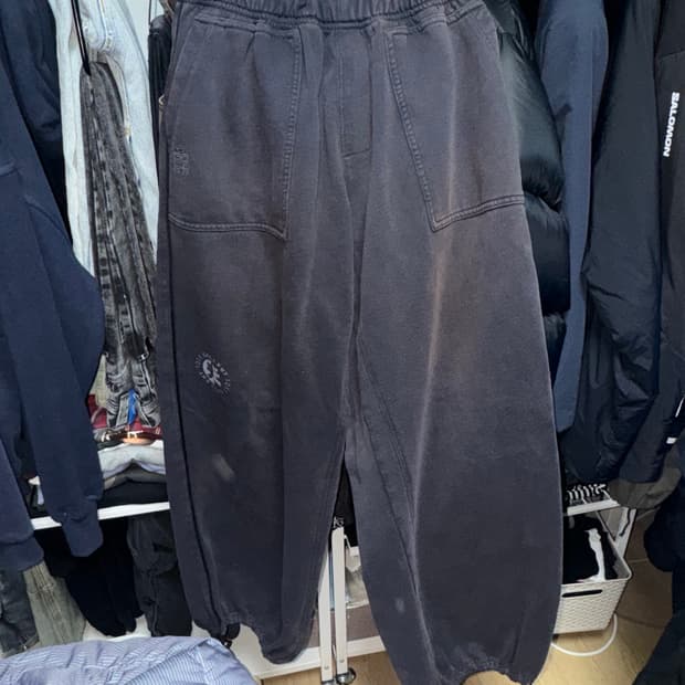 폴리테루 퍼티그 스웨트 팬츠 다크 퍼플 2사이즈