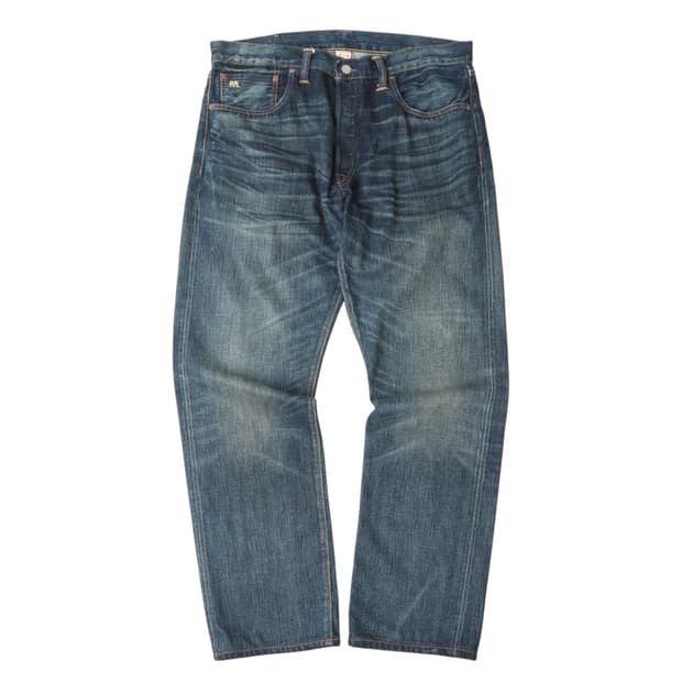 RRL 더블알엘 재팬 우븐 셀비지 데님팬츠 36x32
