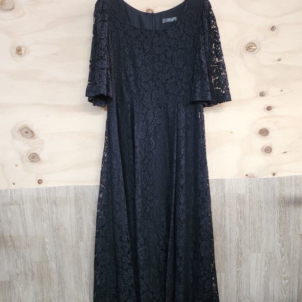 371) 레이스 롱 원피스