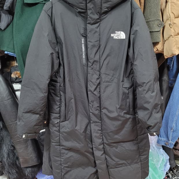 (100)L 노스페이스 익스플로링 [블랙] 구스다운 롱패딩