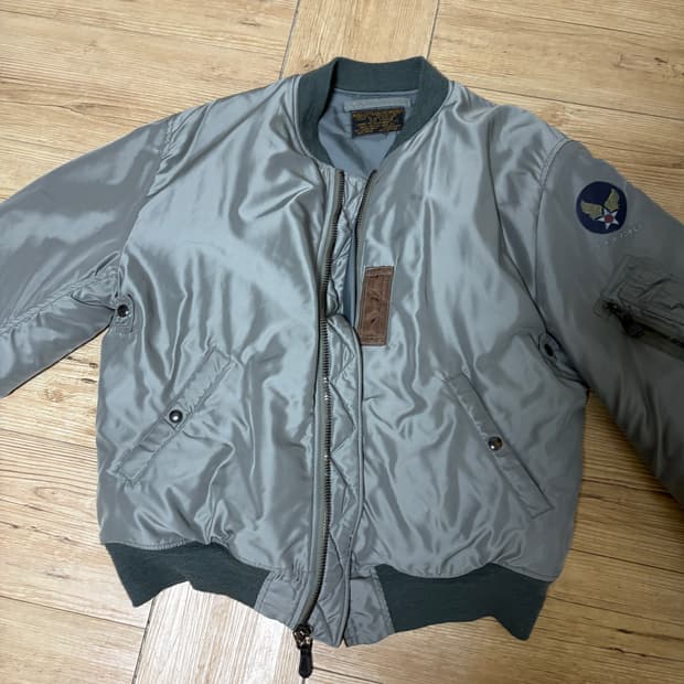 XL) 리얼맥코이 ma-1 스컬프스토어